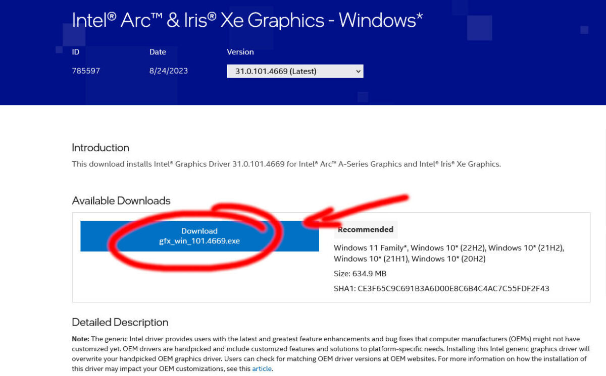 Download Intel Drivers - 02