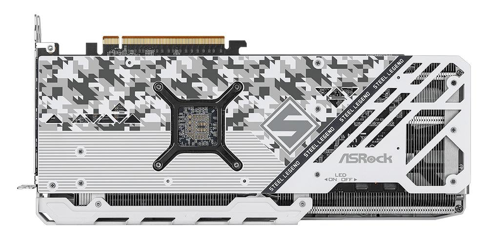 Radeon RX 7800 XT Steel Legend 16GB OC - Back