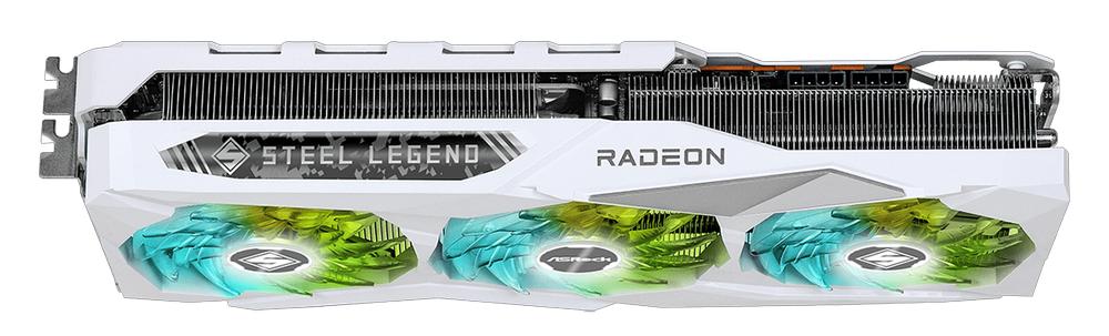 Radeon RX 7800 XT Steel Legend 16GB OC - Side