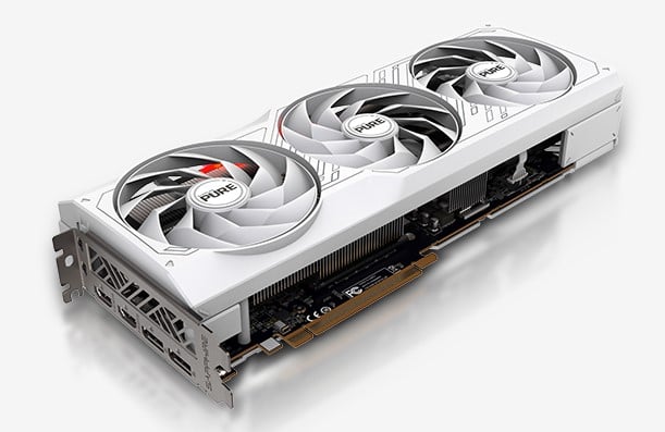 Sapphire Pure RX 7800 XT - Side