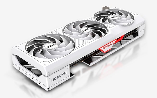 Sapphire Pure RX 7800 XT - Top