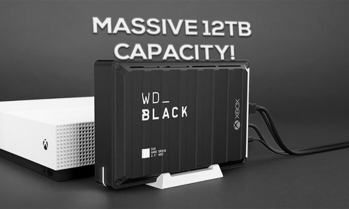 12TB WD_Black D10 Game Drive