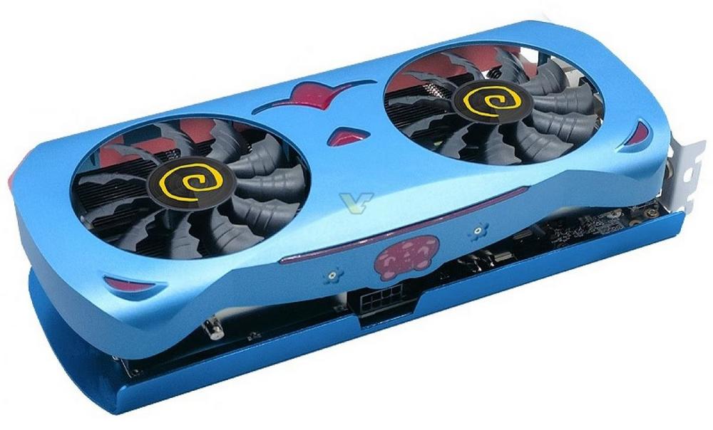 Yeston RTX 4060 Ti Cute Pet - Side