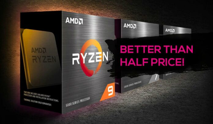 5900X better than half price. 5900X better than half price.