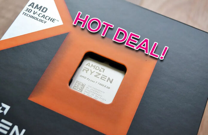 AMD Ryzen 7 7800X3D - Hot Deal!