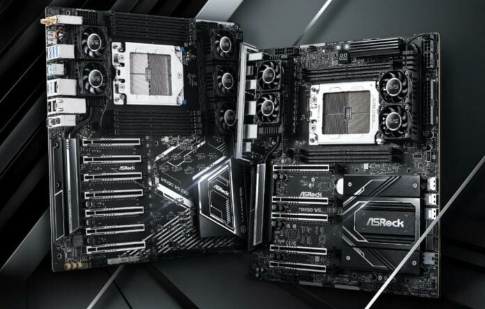 ASRock WRX90 and TRX50 Motherboards Threadripper 7000 CPUs