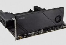 Asus Hyper M.2 x16 Gen5 SSD adapter card