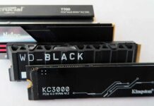 The best SSD sits in front of a bunch of other NVMe drives.