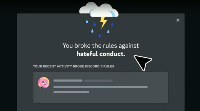 Discord's new warning system