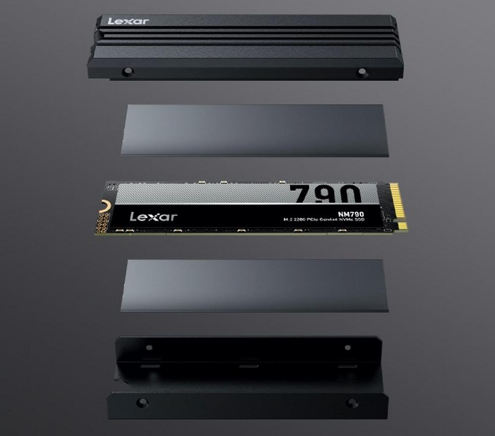 Lexar makes a cool sandwich with its NM790 SSD series