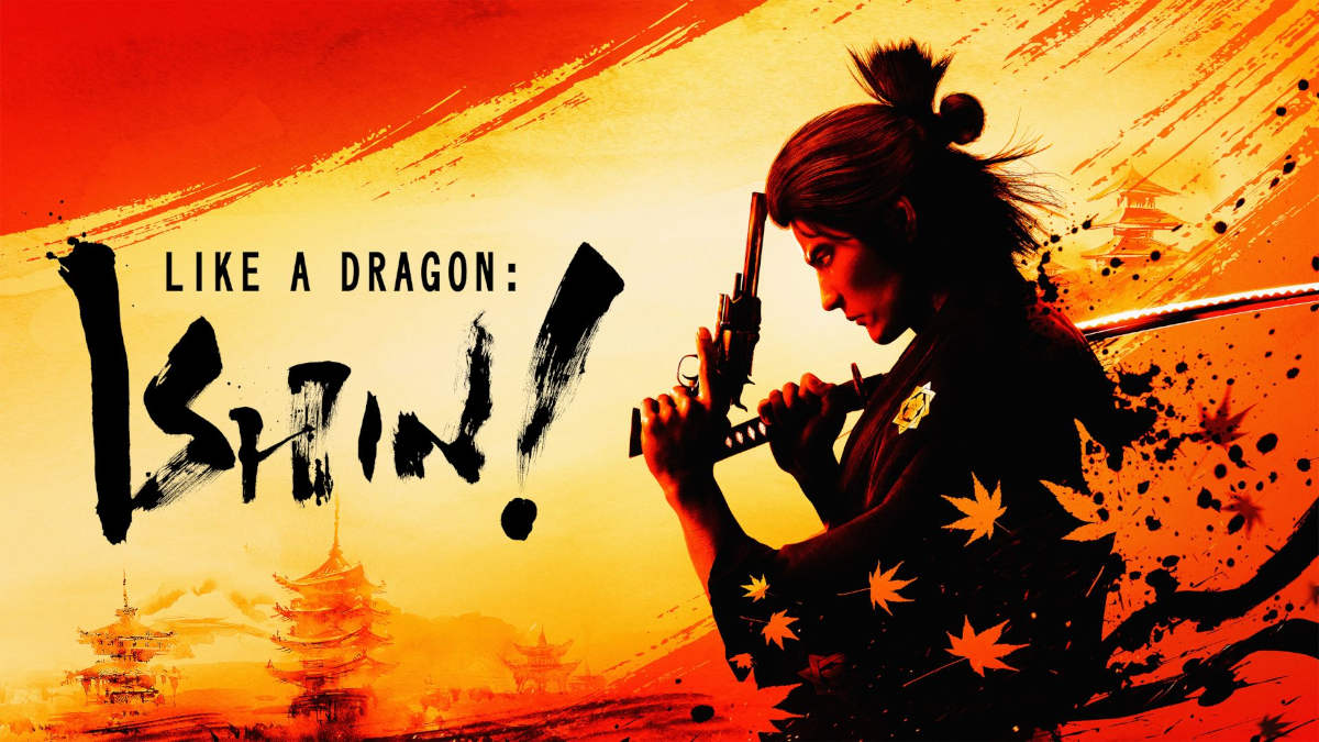 Like a Dragon Ishin Main Protagonist in Samurai pose