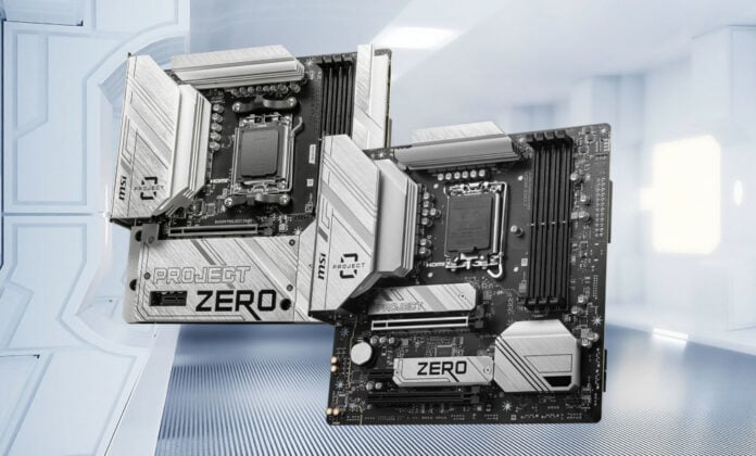MSI B650M and B760M Project Zero motherboards