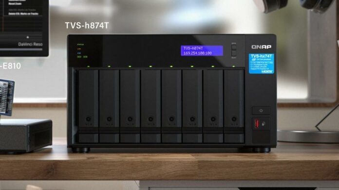 QNAP Thunderbolt 4 NAS TVS-h674T - Front