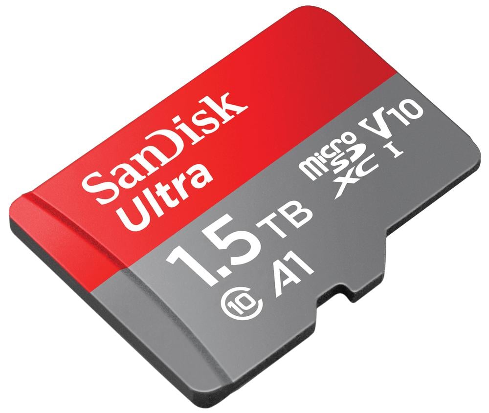 SanDisk 1.5TB Ultra microSD card