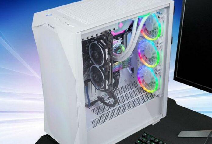 Sharkoon REV300 chassis with rotated design Sharkoon REV300 chassis with rotated design