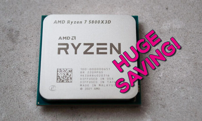 Save 20% on AMD's venerable gaming CPU with eBay coupon code SAVENOW.