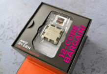 AMD Ryzen 9 7900X open box with 12-Core Bargain emblazoned across the top.