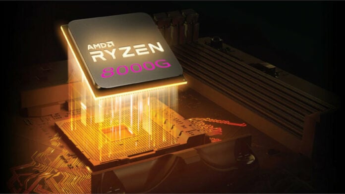 AMD Ryzen AM5 Socket with Ryzen 8000 Series title.