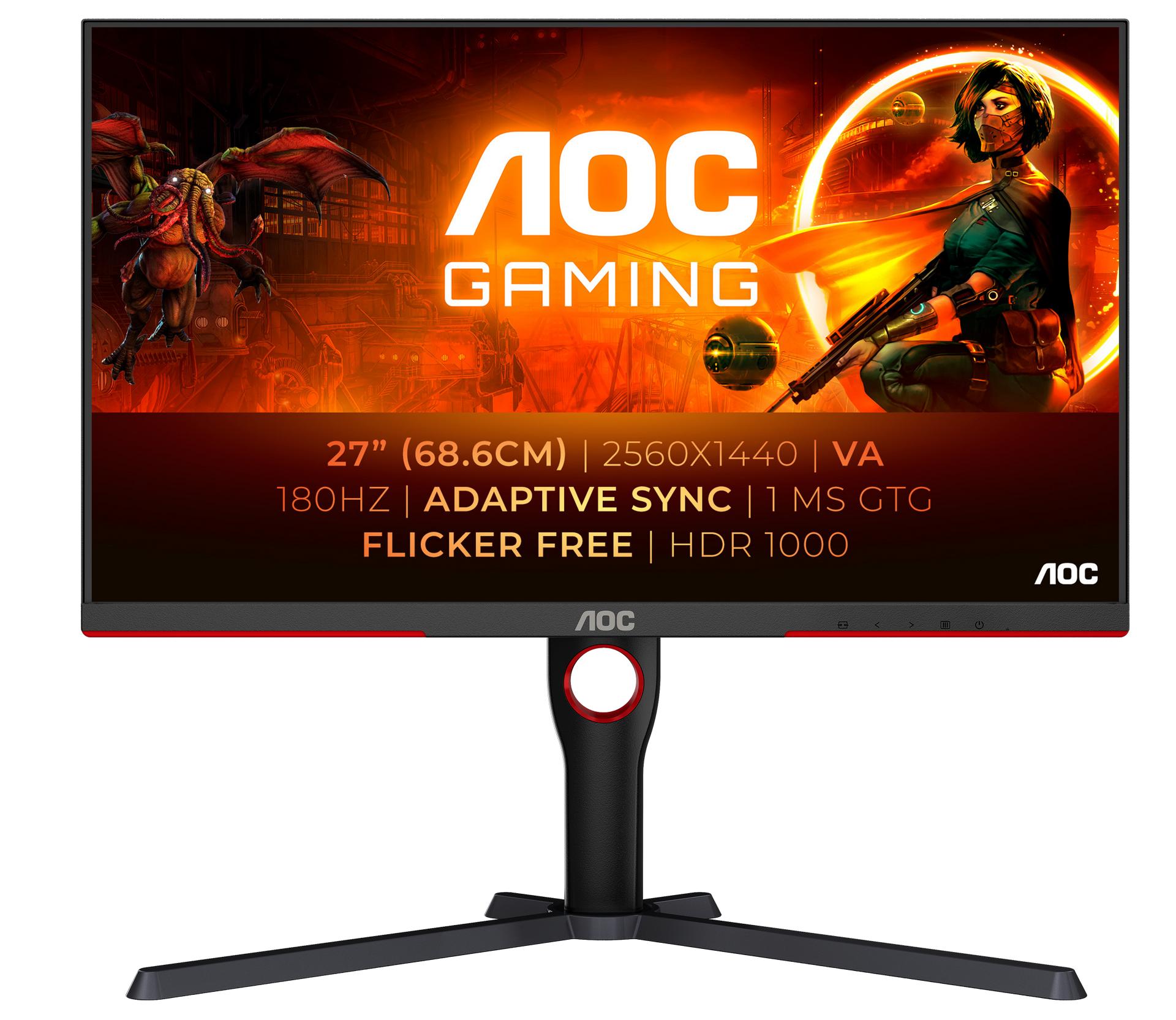 AOC is preparing an affordable HDR Mini-LED gaming monitor