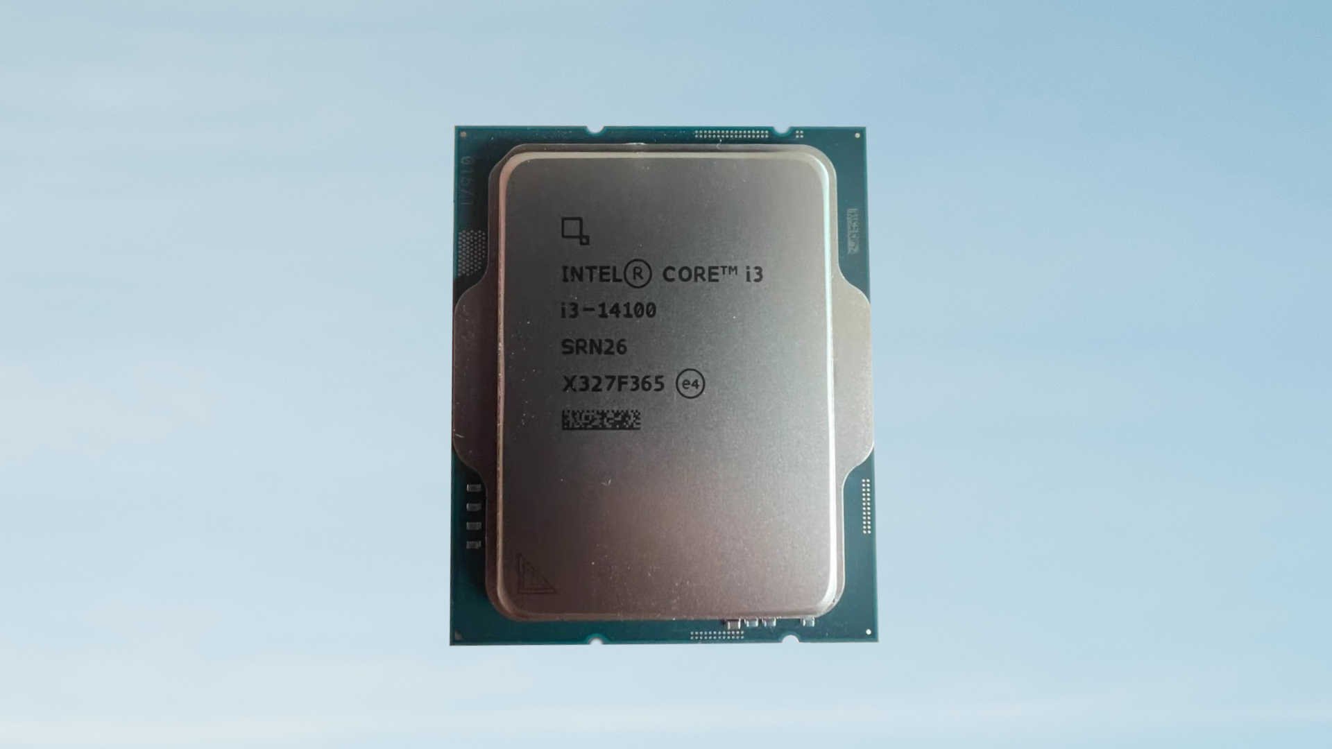 Intel Core i3-14100 CPU pattern is already on sale
