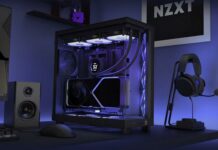 NZXT H6 Flow compact dual-chamber chassis