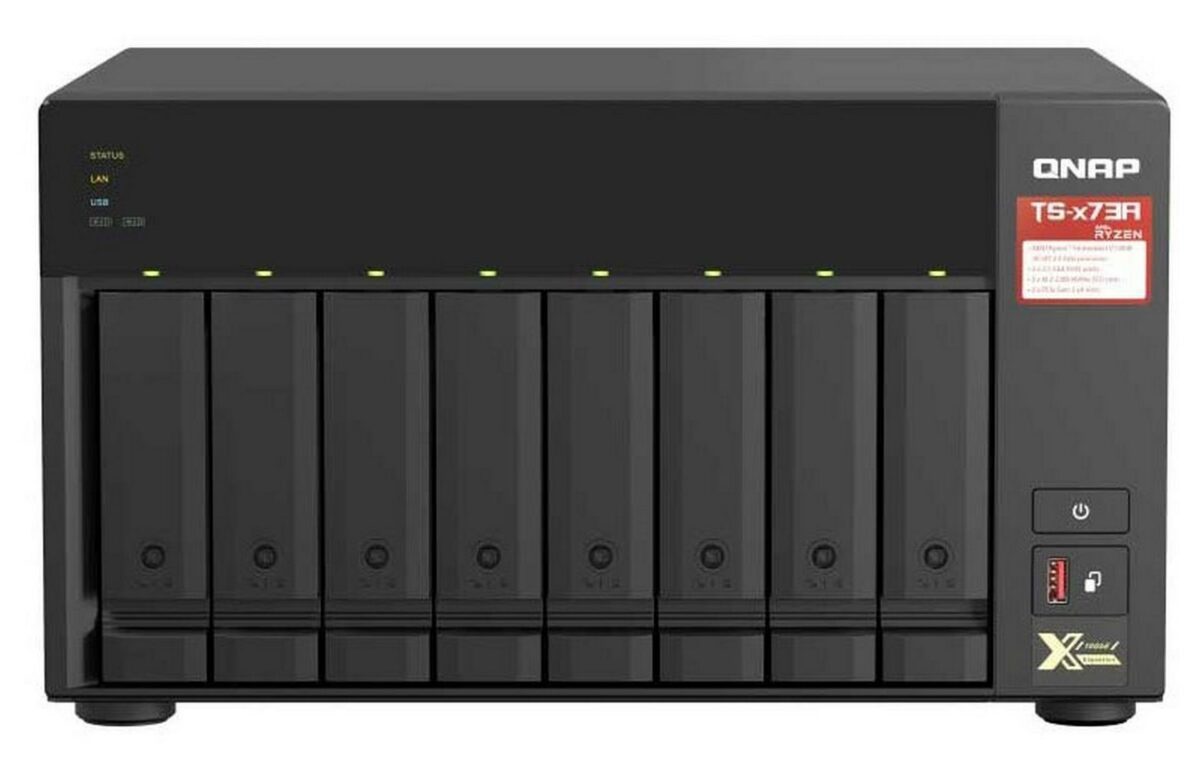 QNAP TS-873A-8G 8-Bay NAS.