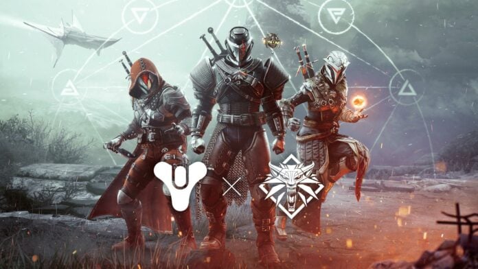 The Witcher skins in Destiny 2.