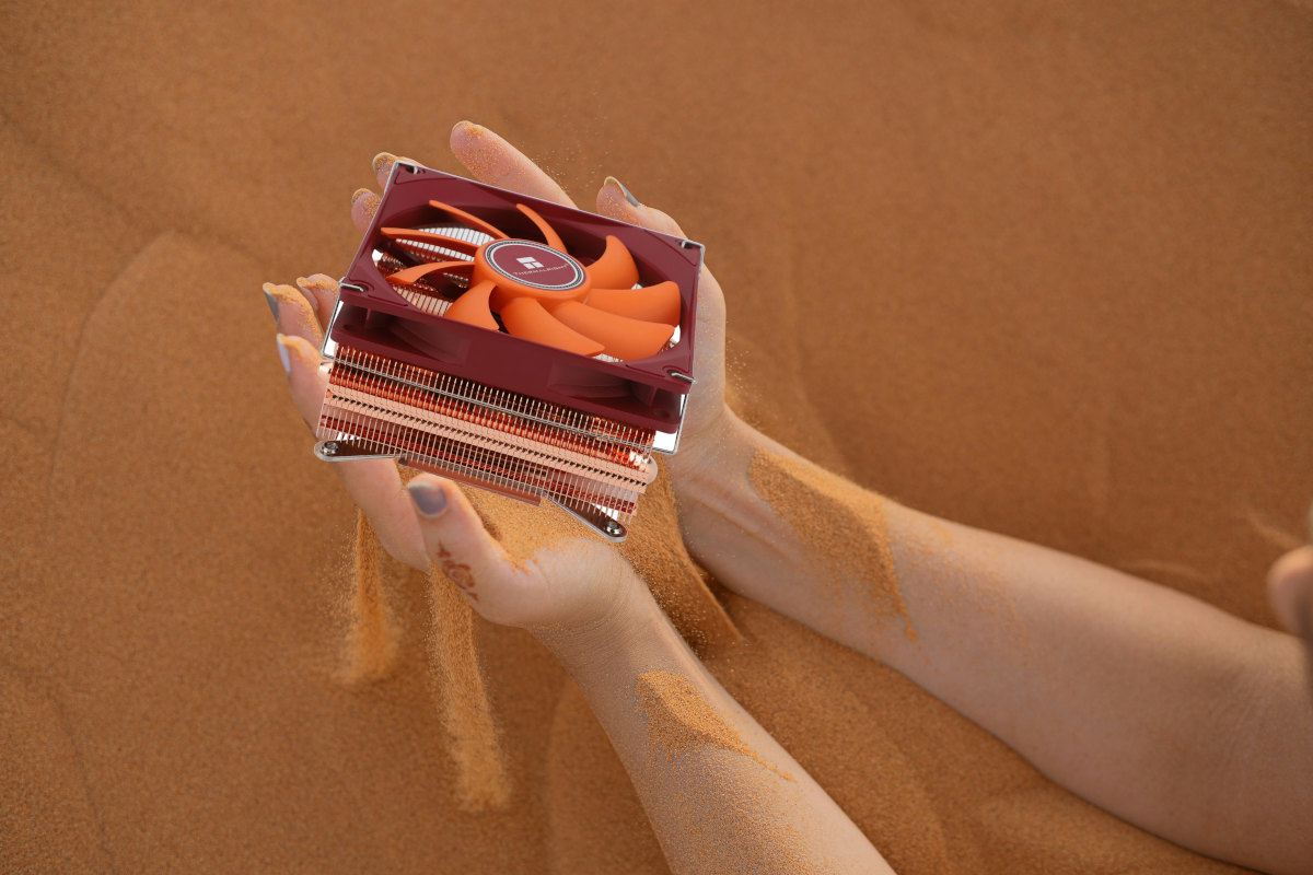 Thermalright has a CPU cooler only for you, if copper is your theme