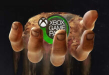 Xbox Game Pass logo between Dune Spice Wars’ hands
