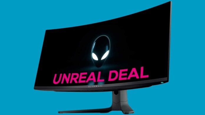 Alienware AW3423DWF OLED gaming monitor has an unreal deal right now.