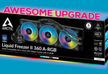 Arctic Liquid Freezer II 360 A-RGB - Awesome Upgrade!