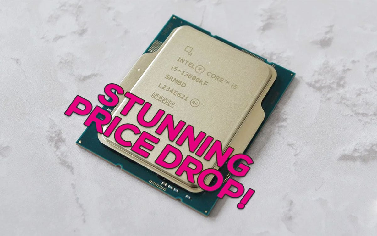 Deal of the day: Intel Core i5-13600KF drops to lowest price ever