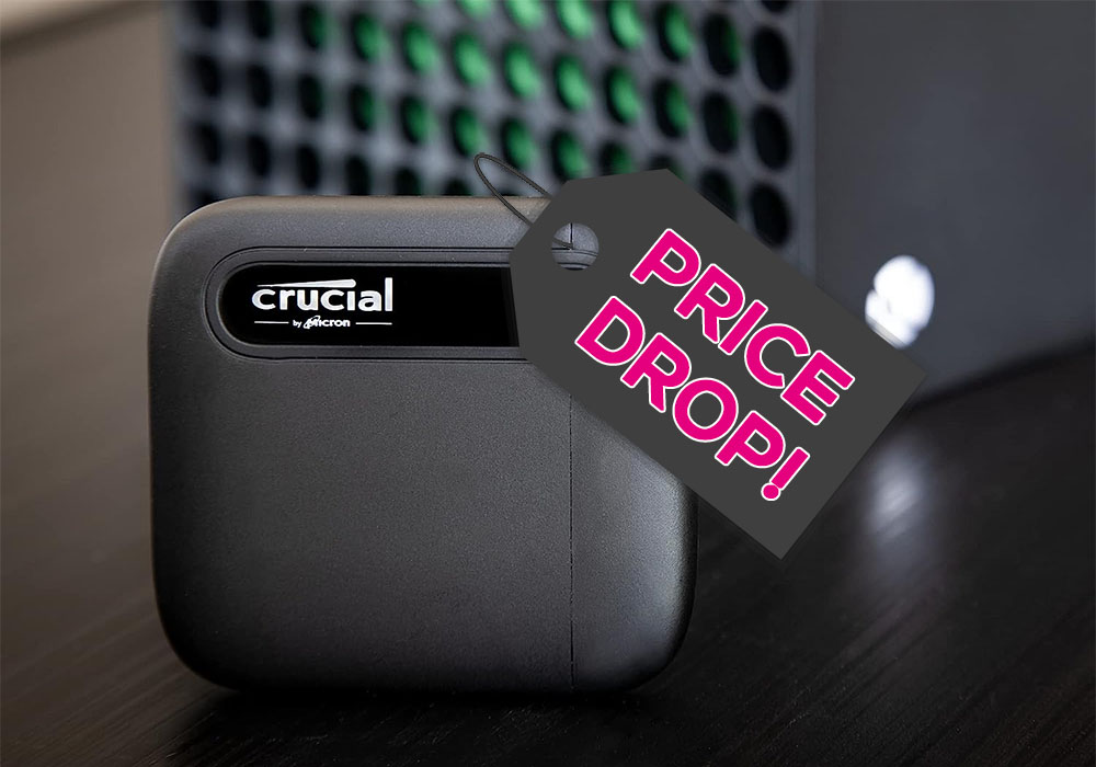 Crucial X6 ポータブルSSD 1TB(新品未開封) Amazon.com: Crucial X6 1TB Portable SSD – Up to 800MB/s, USB 3.2