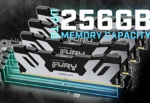 256GB of DDR5 RAM in front of a consumer-grade motherboard.
