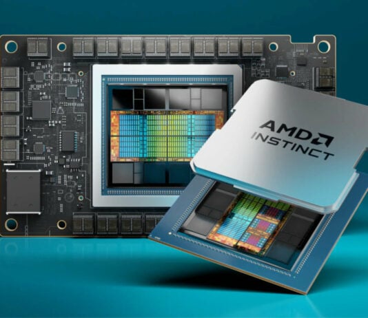 AMD MI300 processor exposed.