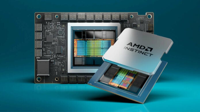 AMD MI300 processor exposed.