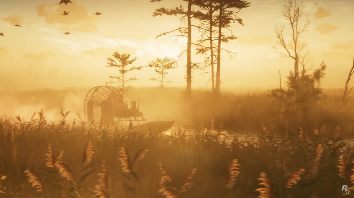 GTA 6 Trailer - A quick shot of the Bayou.