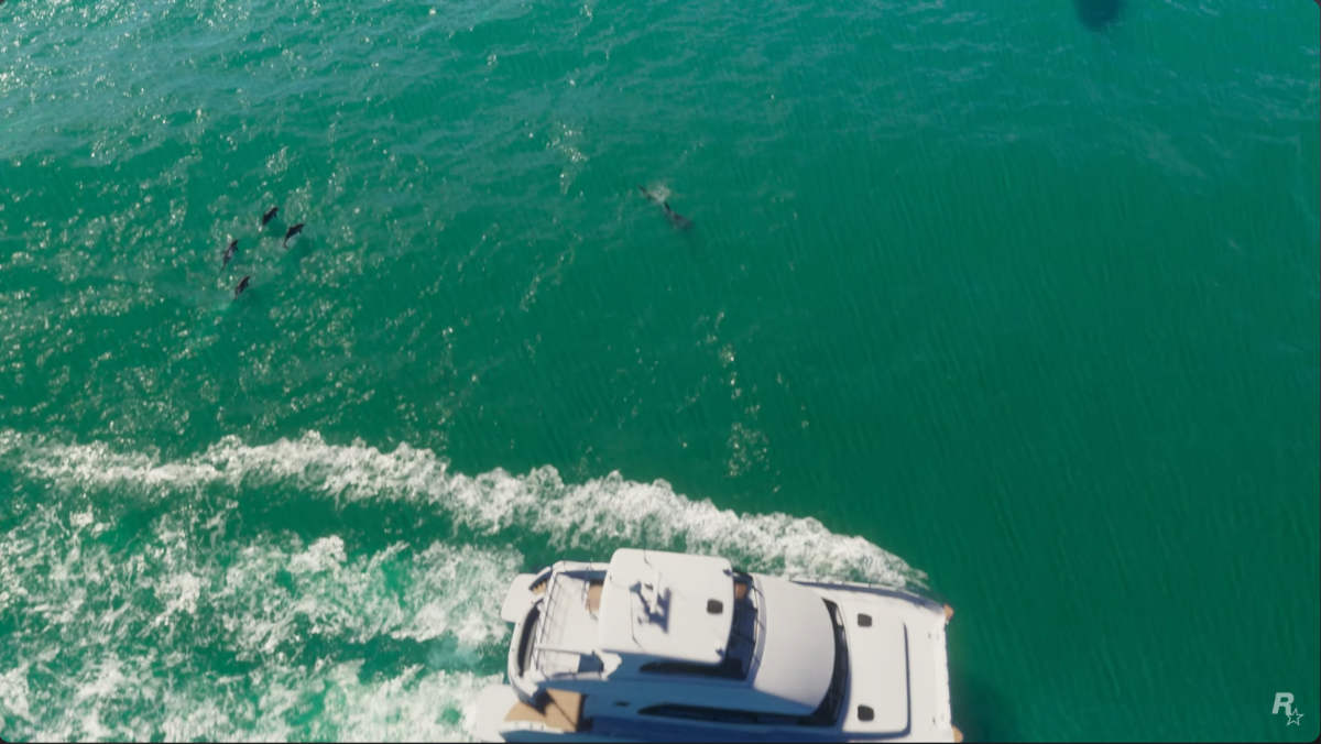 GTA 6 Trailer - Marine Wildlife in intro.