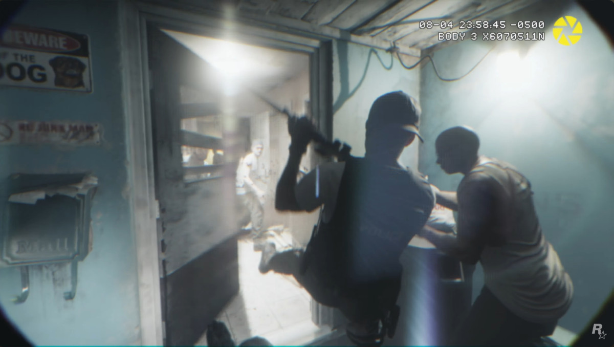 GTA 6 Trailer - Police Bodycam footage.