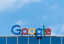 Google logo amidst the clouds and skies via pawel-czerwinski-unsplash.