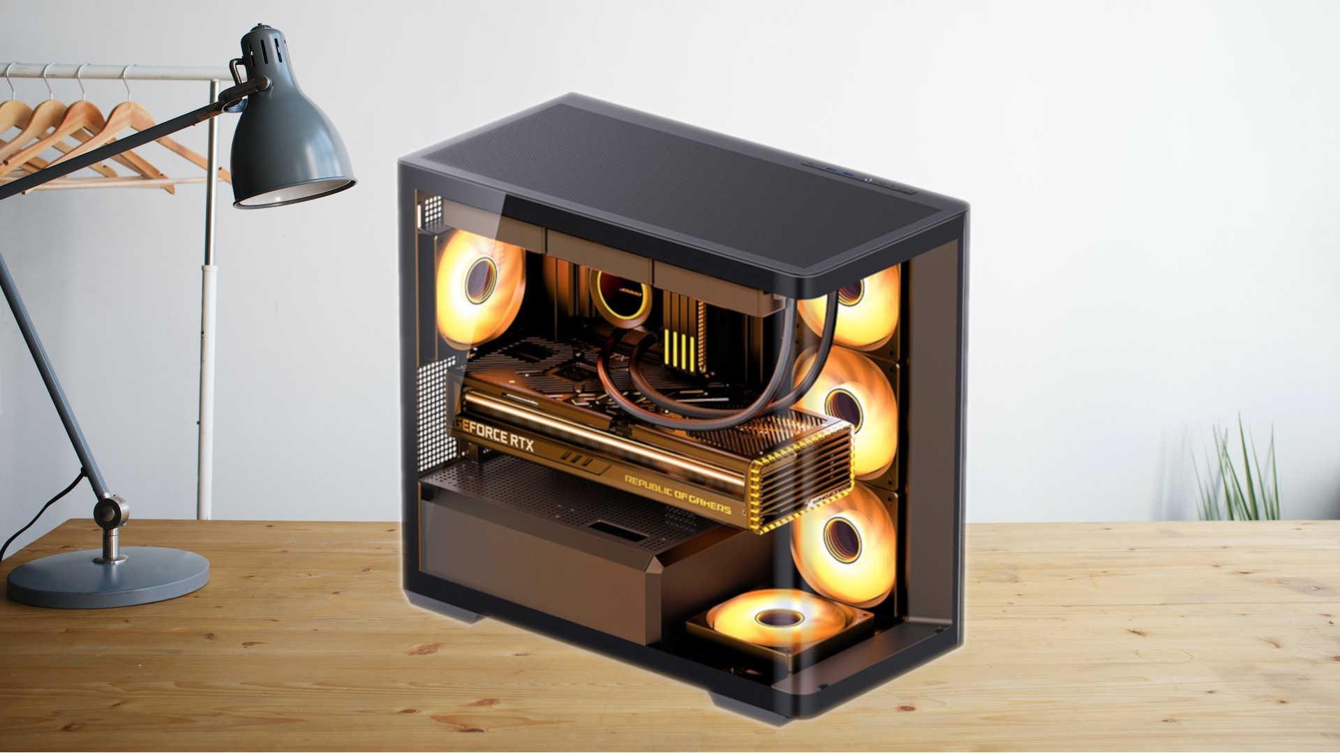 Upgrade Your Gaming Setup with the Jonsbo D300 Fish Tank for Hardware