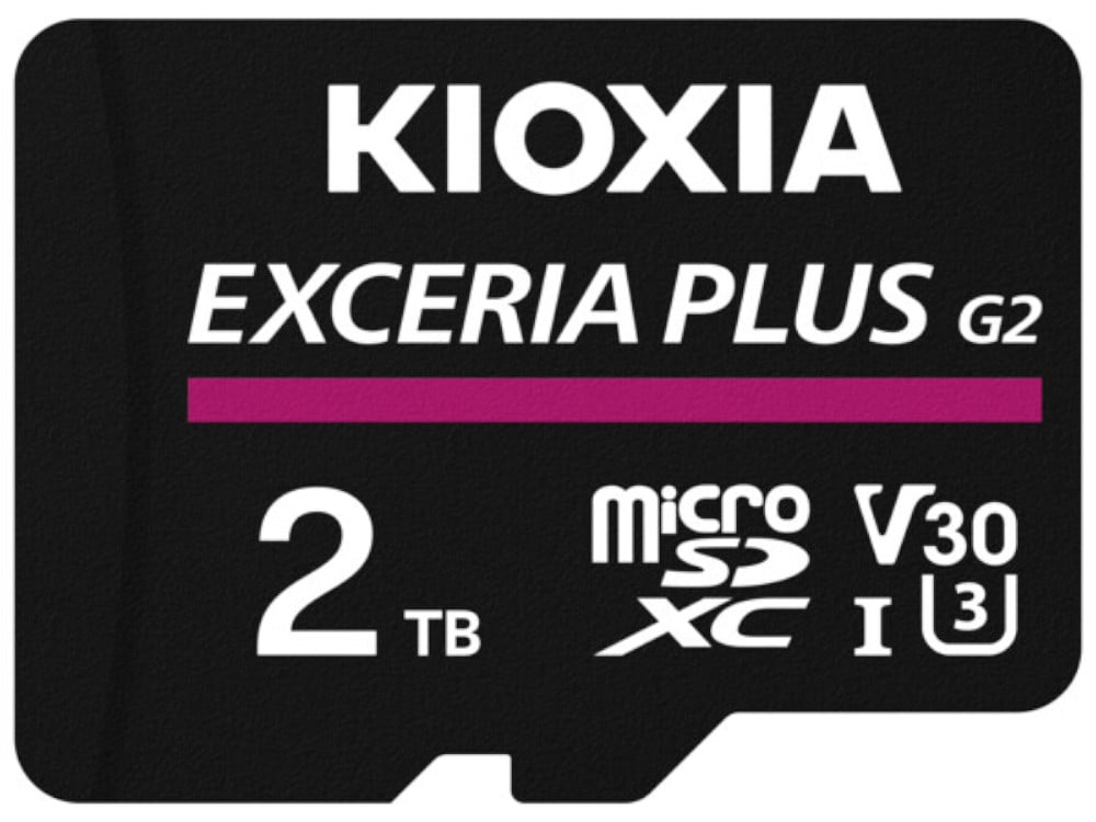 Kioxia Exceria Plus G2 expandable storage now comes in 2TB.