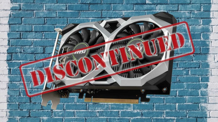 MSI GTX 1650 Ventus XS OC graphics card.