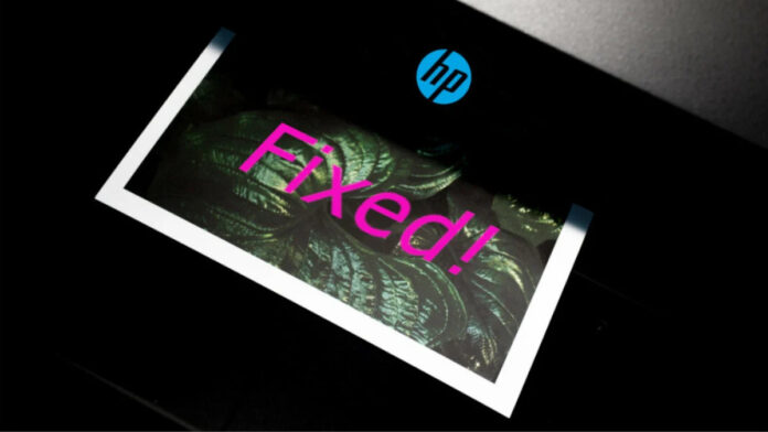 HP LaserJet issue resolved.