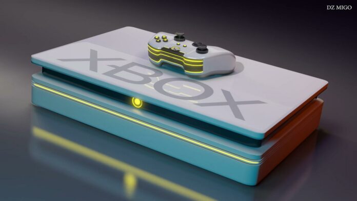 Xbox console concept by DZ Migo.