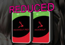 Seagate 12TB hard drives reduced by up to 23%.
