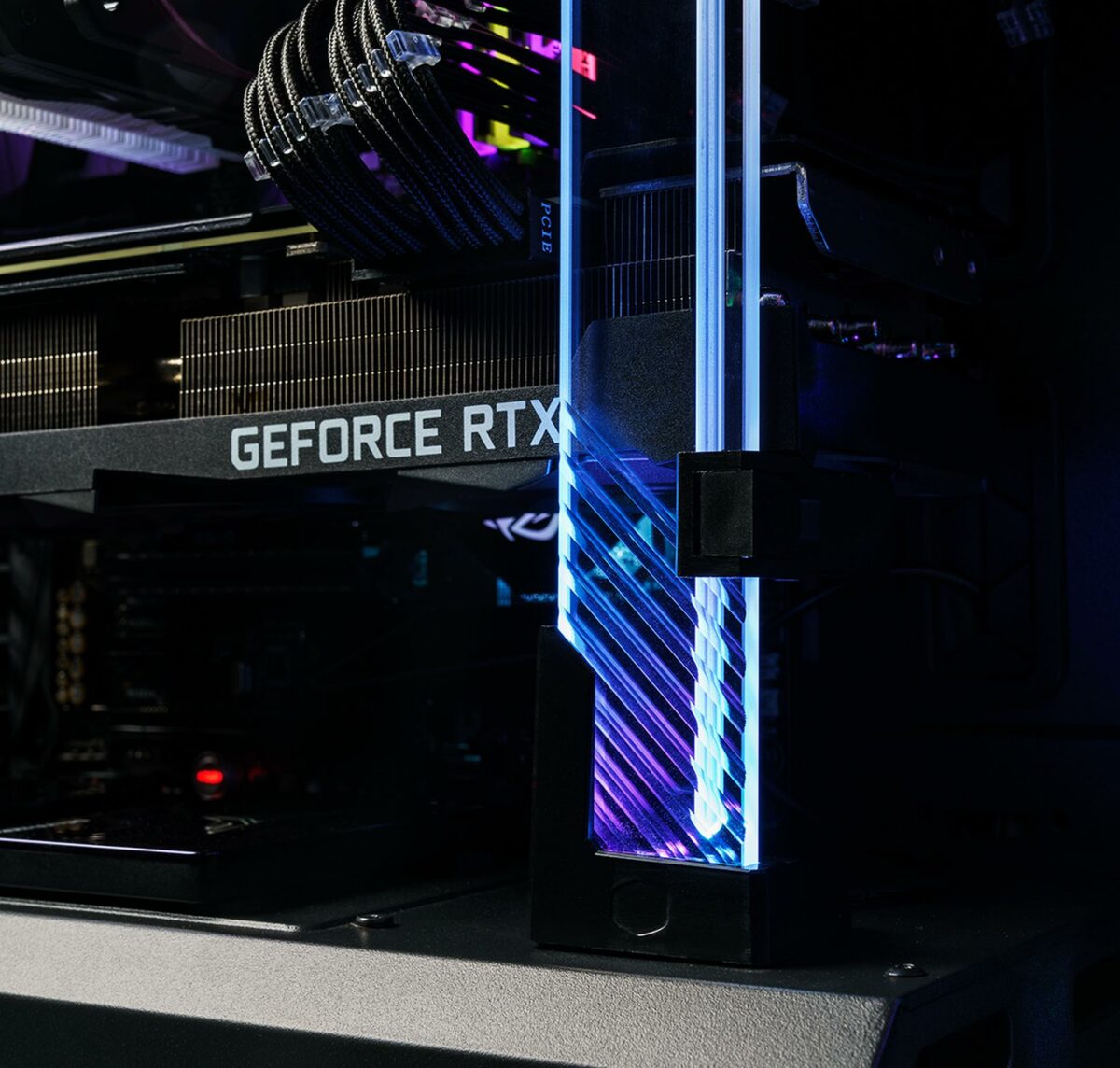 Graphics card bracket.