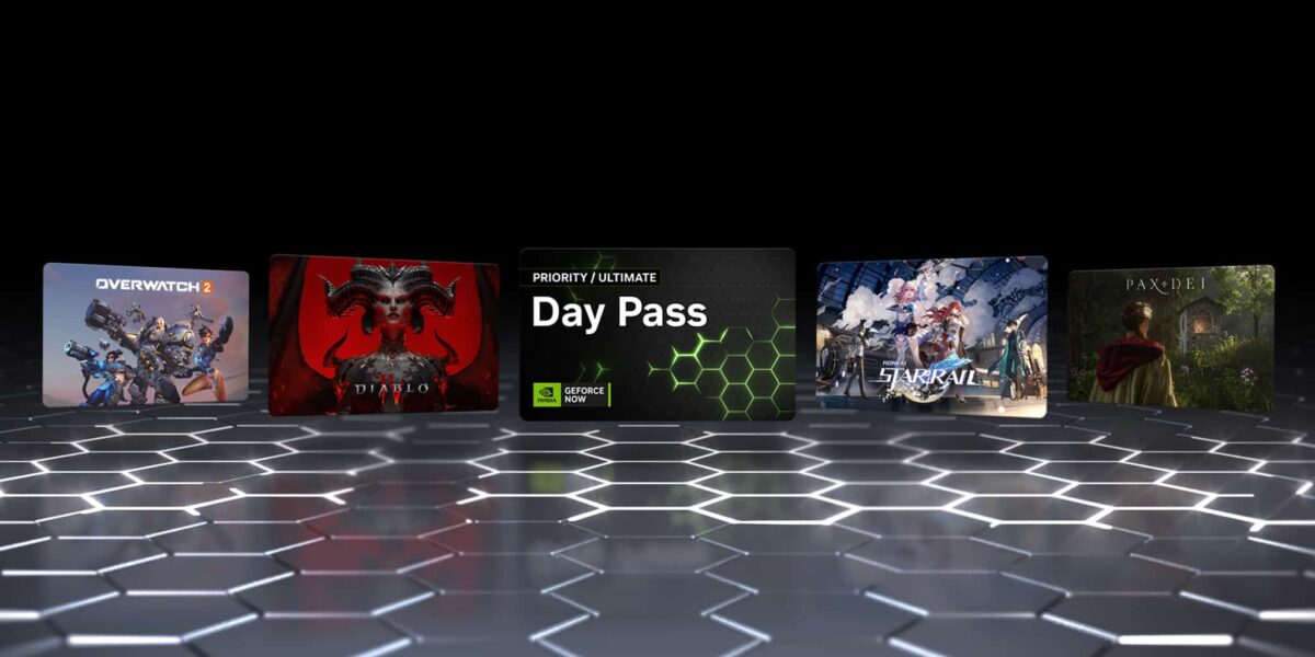 Nvidia GeForce Now Day Pass.