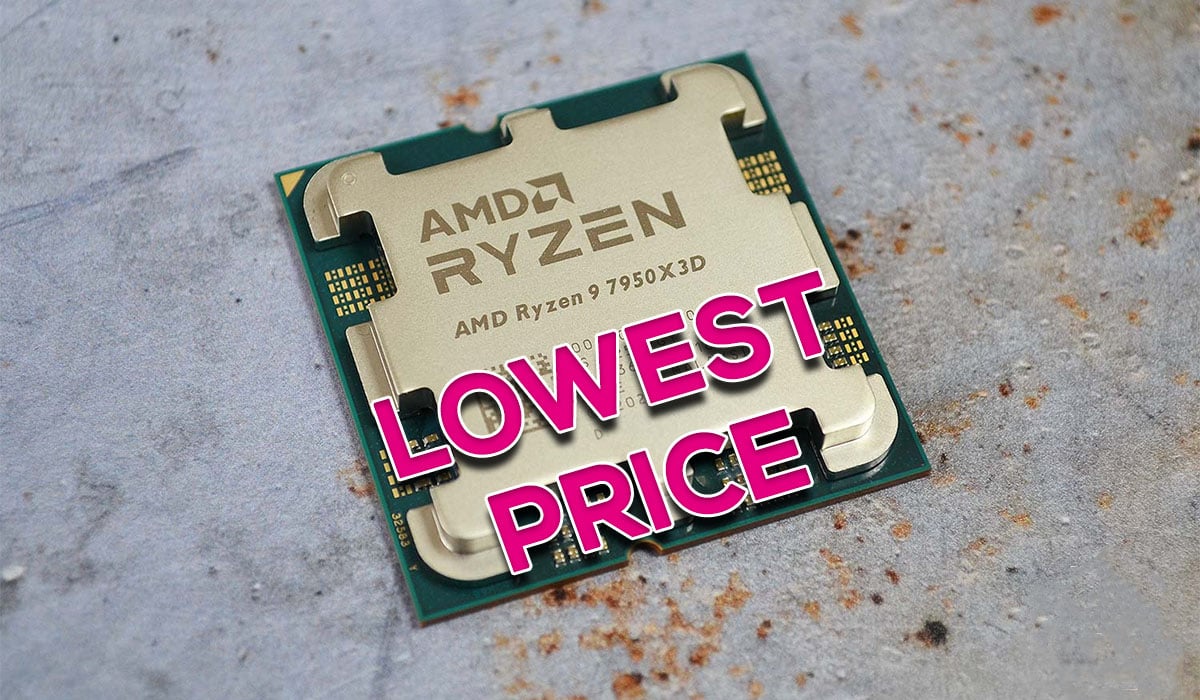 Deal of the day: AMD Ryzen 9 7950X3D drops to lowest-ever