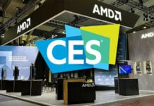 AMD attends CES (Consumer Electronics Show).